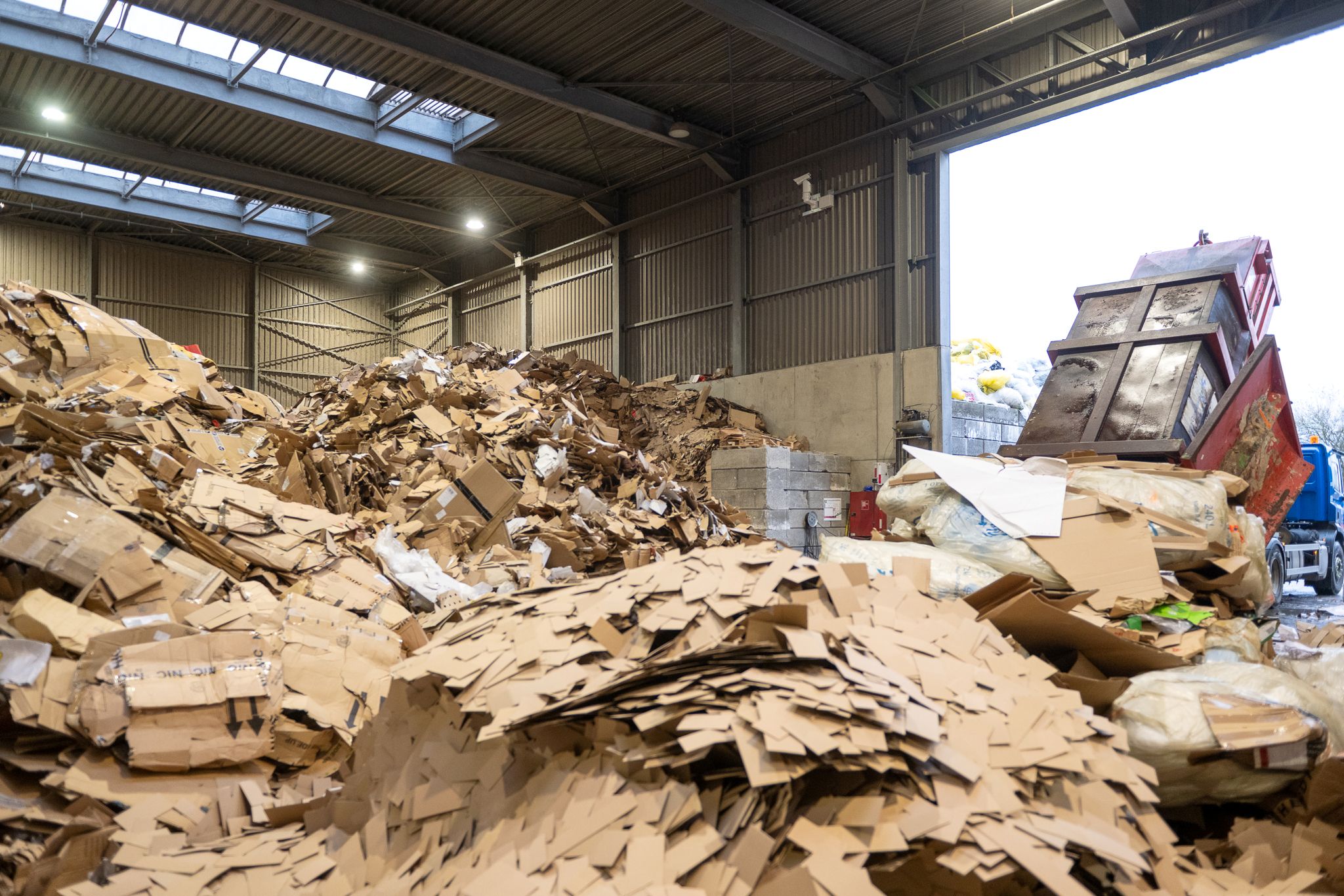 camerabewaking recyclagepark